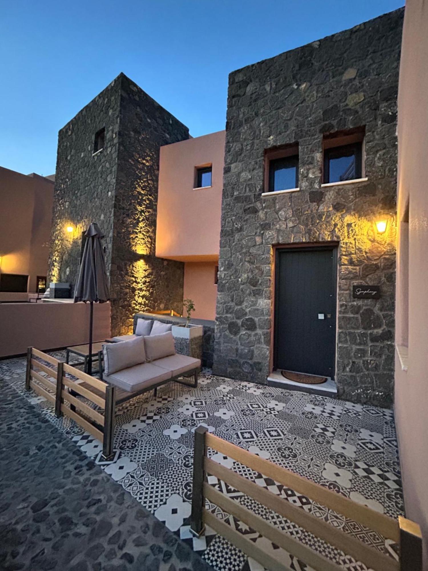 Golden Moments Luxury Stone Villas B Mesaria Esterno foto