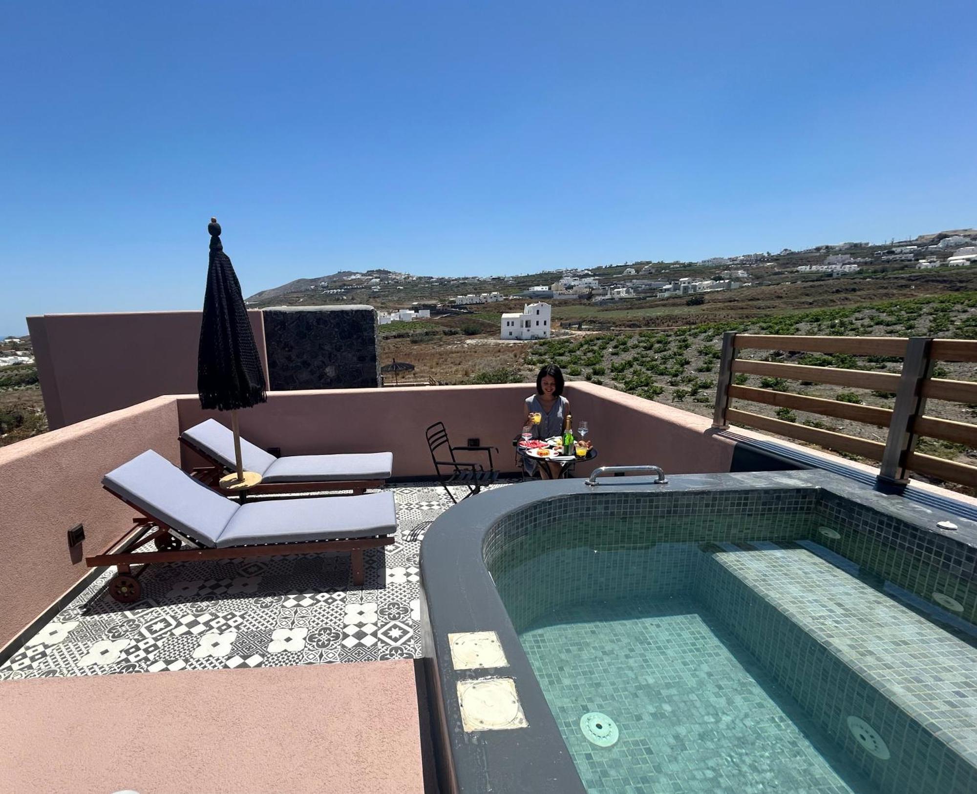 Golden Moments Luxury Stone Villas B Mesaria Esterno foto