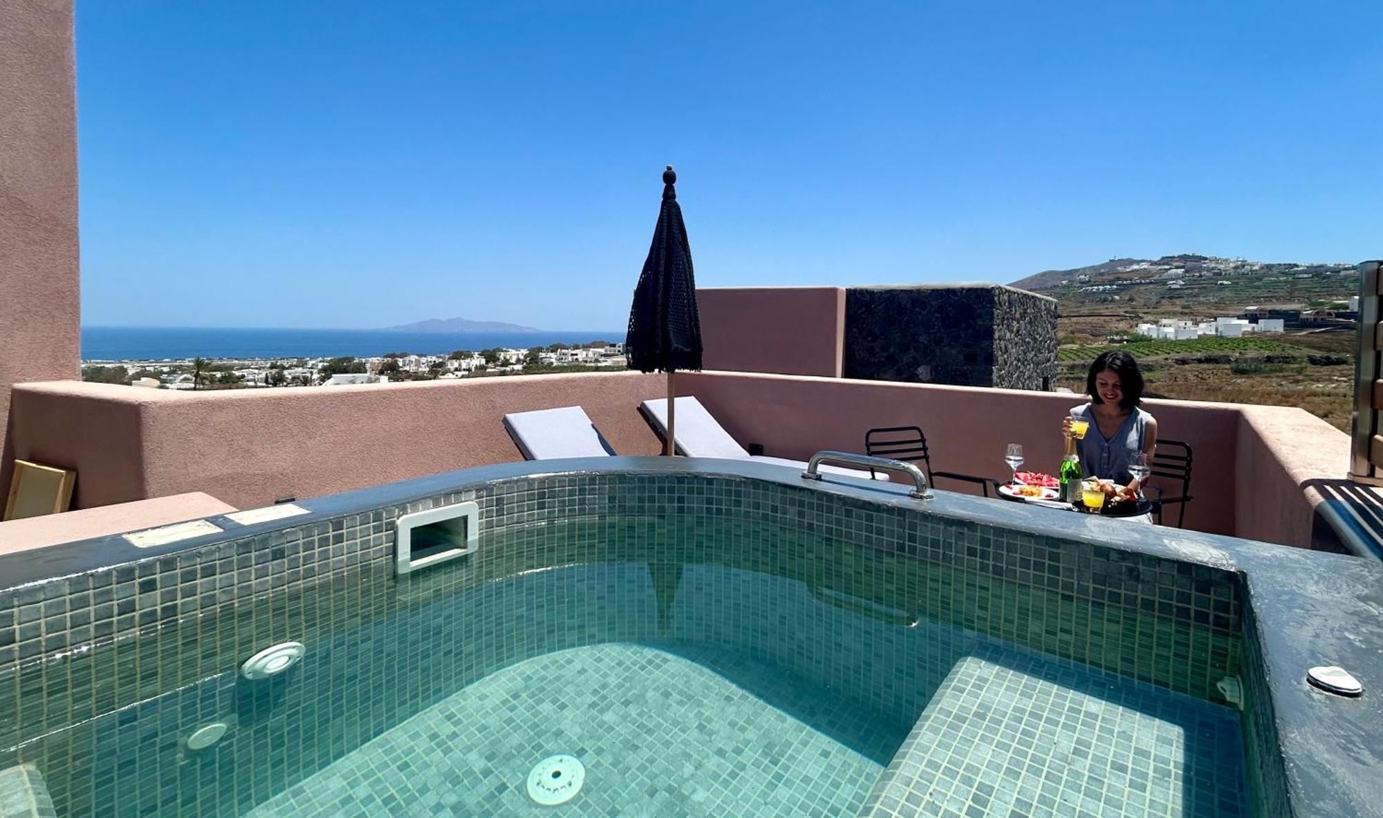 Golden Moments Luxury Stone Villas B Mesaria Esterno foto