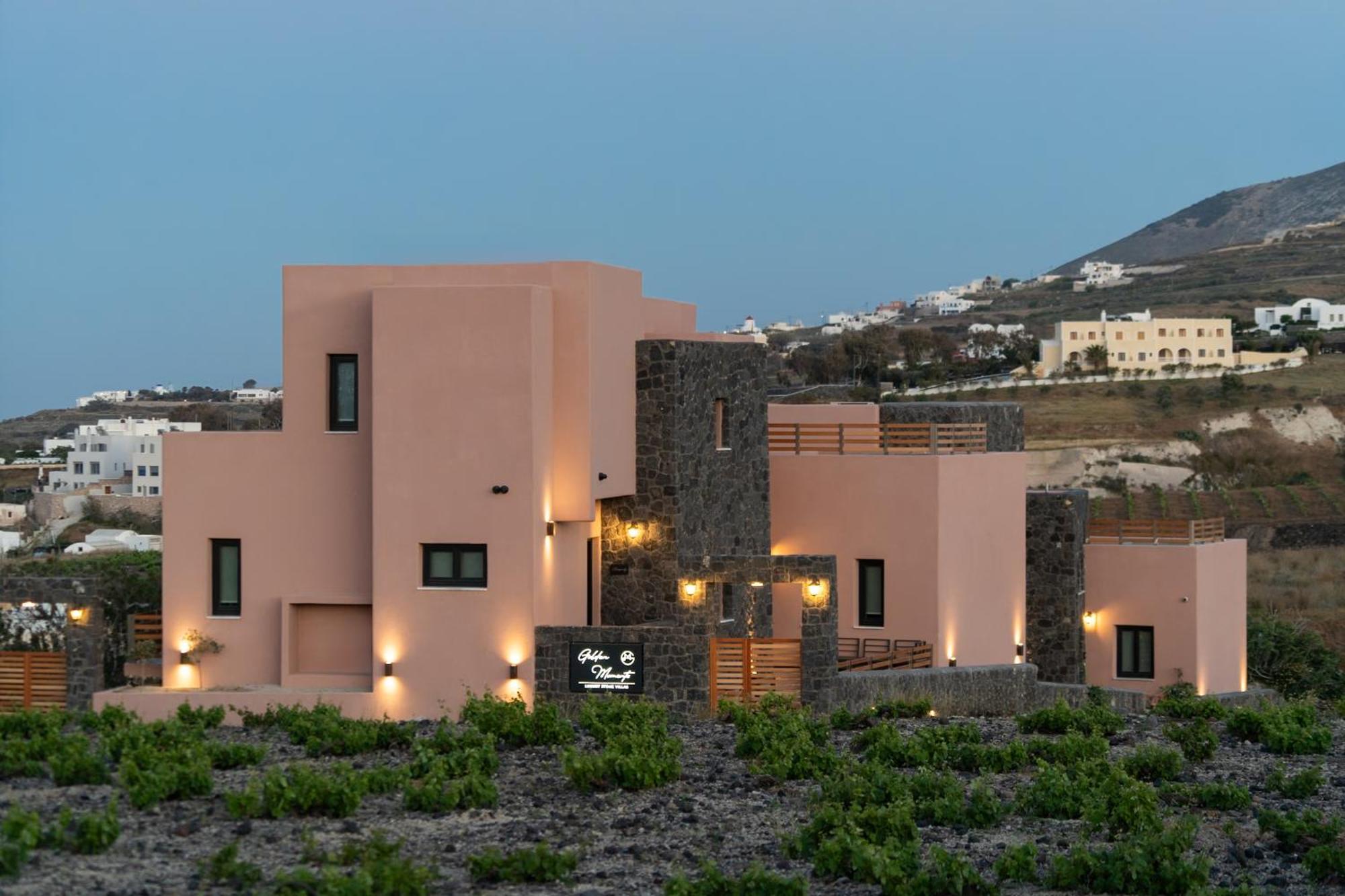 Golden Moments Luxury Stone Villas B Mesaria Esterno foto
