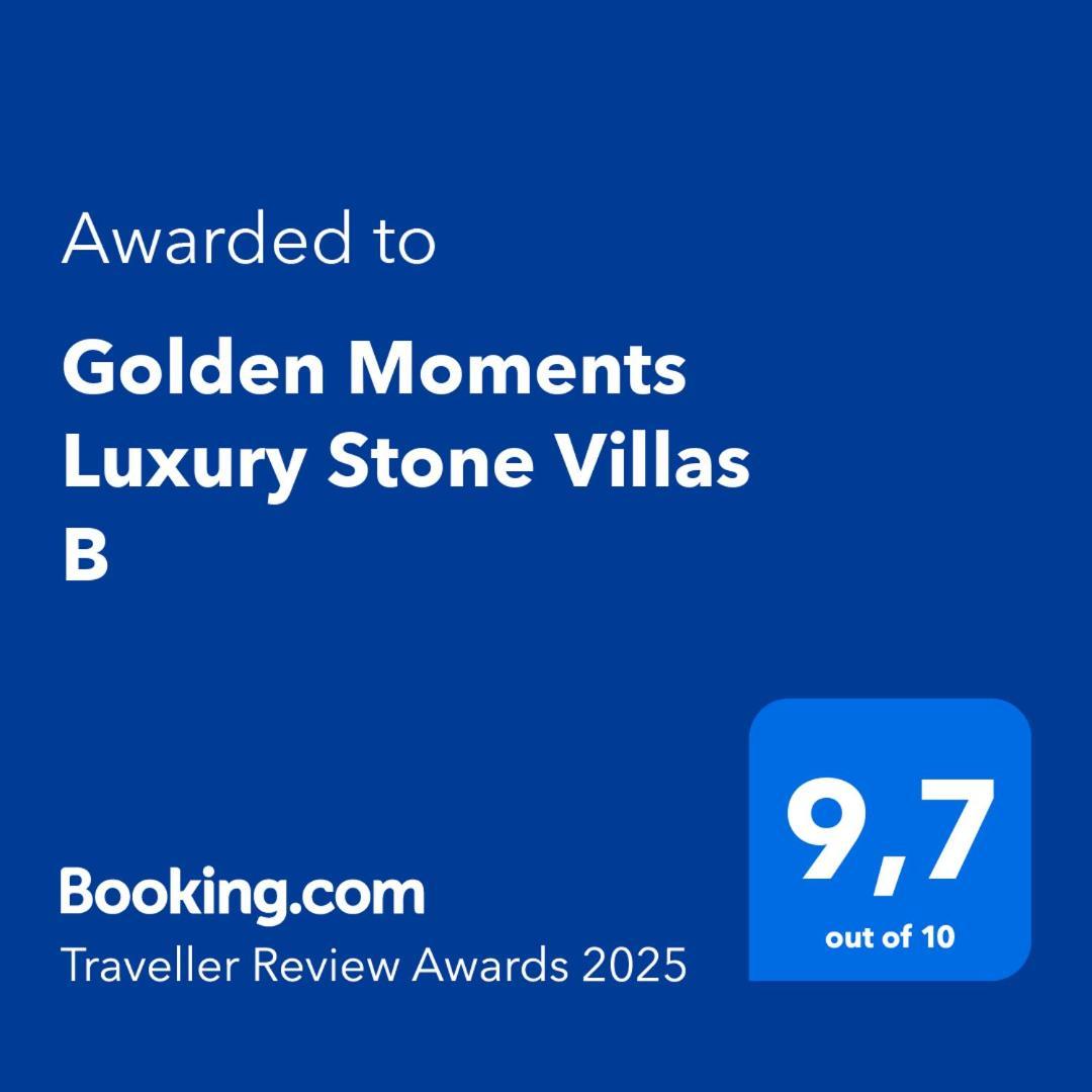 Golden Moments Luxury Stone Villas B Mesaria Esterno foto